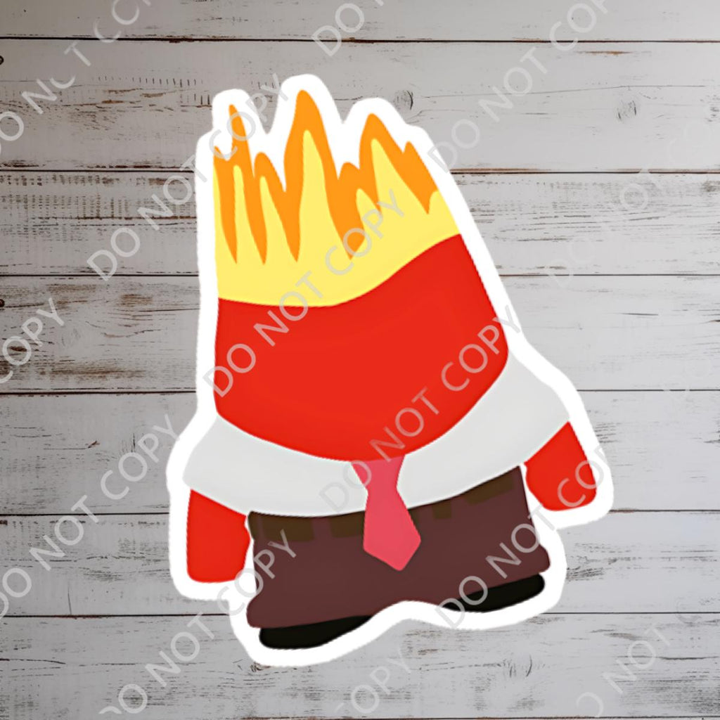 Inside Out Anger Core Memory Sticker: Waterproof Vinyl Decal