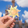 Rapunzel Tangled Sun Lantern Waterproof Sticker