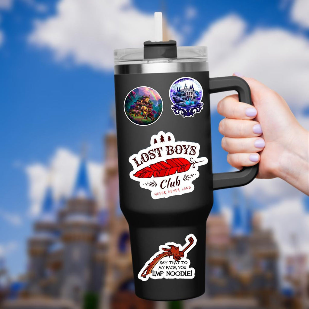 Disney Peter Pan Lost Boys Club Sticker/ Peter Pan Neverland Disneyy Pixie Dust Laptop Stickers/Minnie Vinyl Decals/  Planner Water bottle sticker