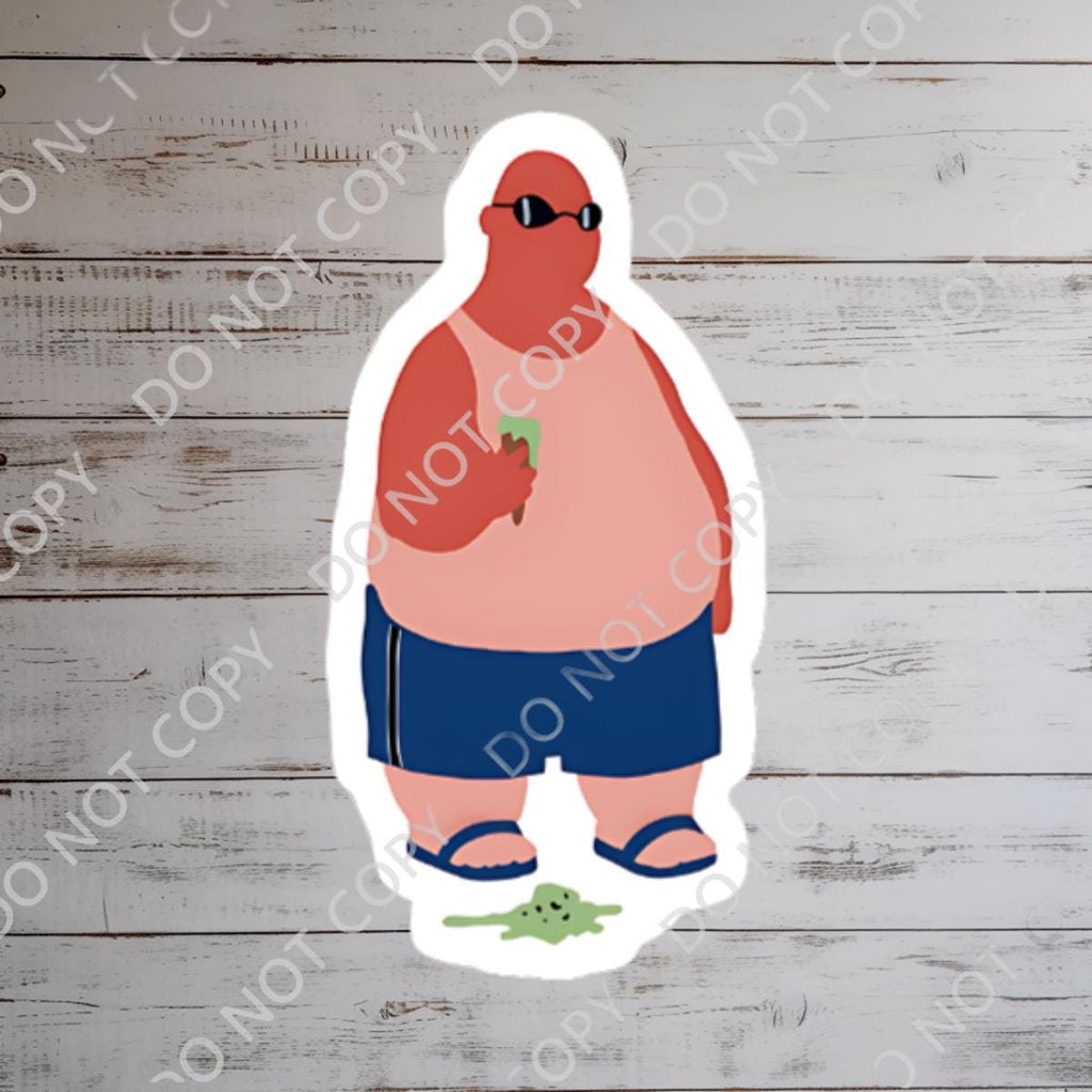 Lilo & Stitch Humor Sticker: Waterproof Vinyl Decal