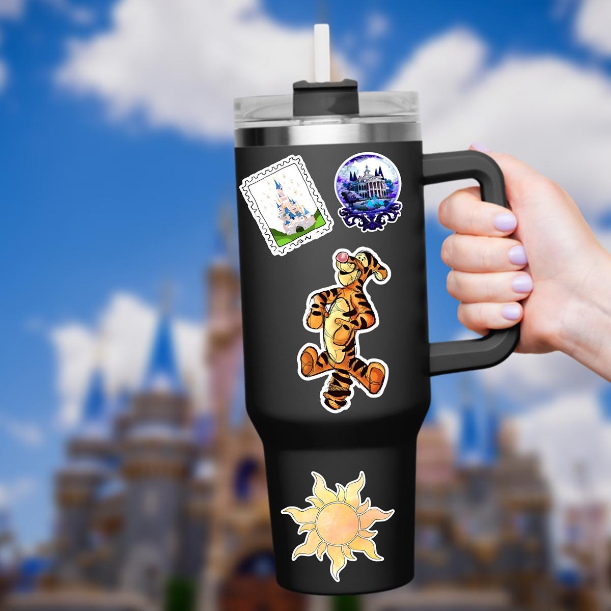 Disney  Winnie The Pooh Tigger Disney Laptop Sticker Positive Affirmation planner stationery decal water bottle cell