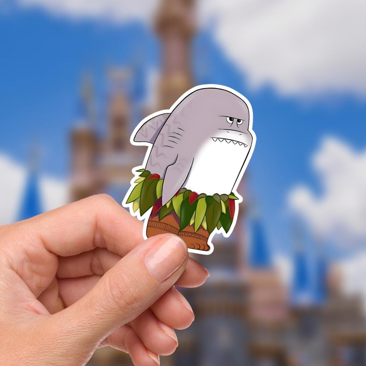 Disneyyv Maui Funny Humor Sticker Disney Gift, Waterproof Disney Laptop Stickers planner stationery decal water bottle