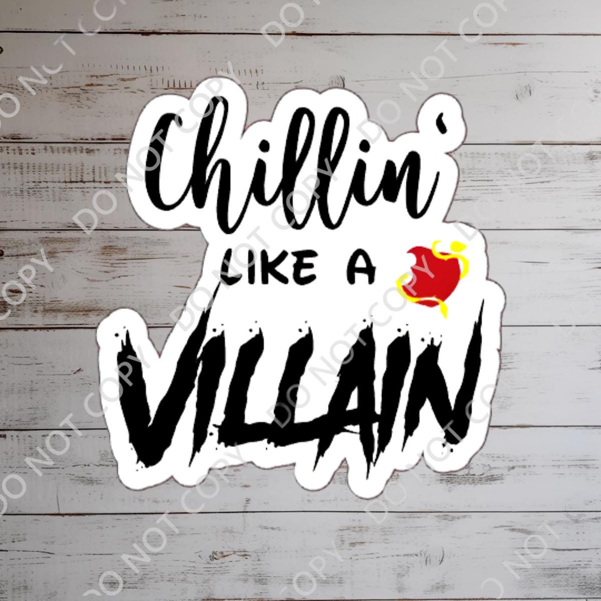 Disneyy Villain Sticker disney villainous Waterproof Disney Laptop, Disneying Water Bottle, Hydro Bottle Theme Park Vacation, Castle Park