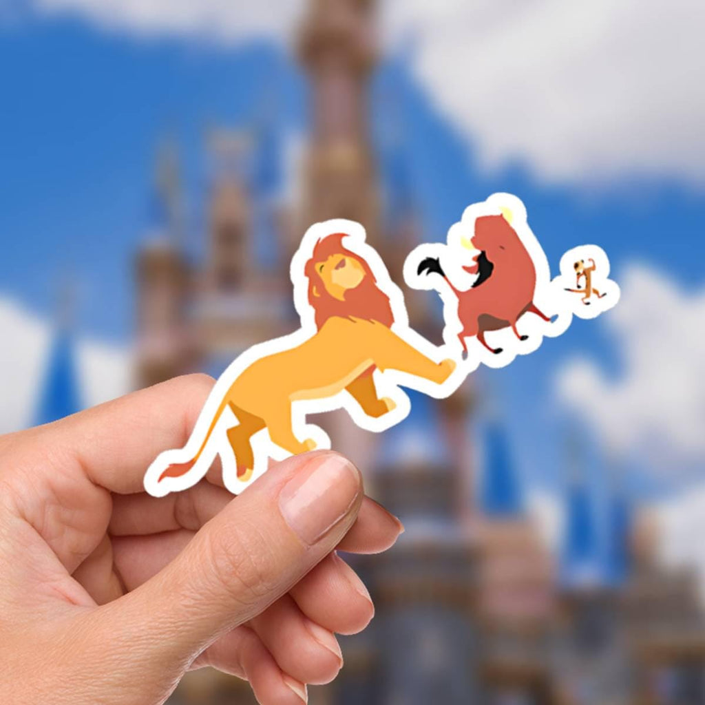 Lion King Hakuna Matata Waterproof Vinyl Sticker  Disney stickers, Disney Decal, Disney, journal stickers, junk journal, Hakuna Matata