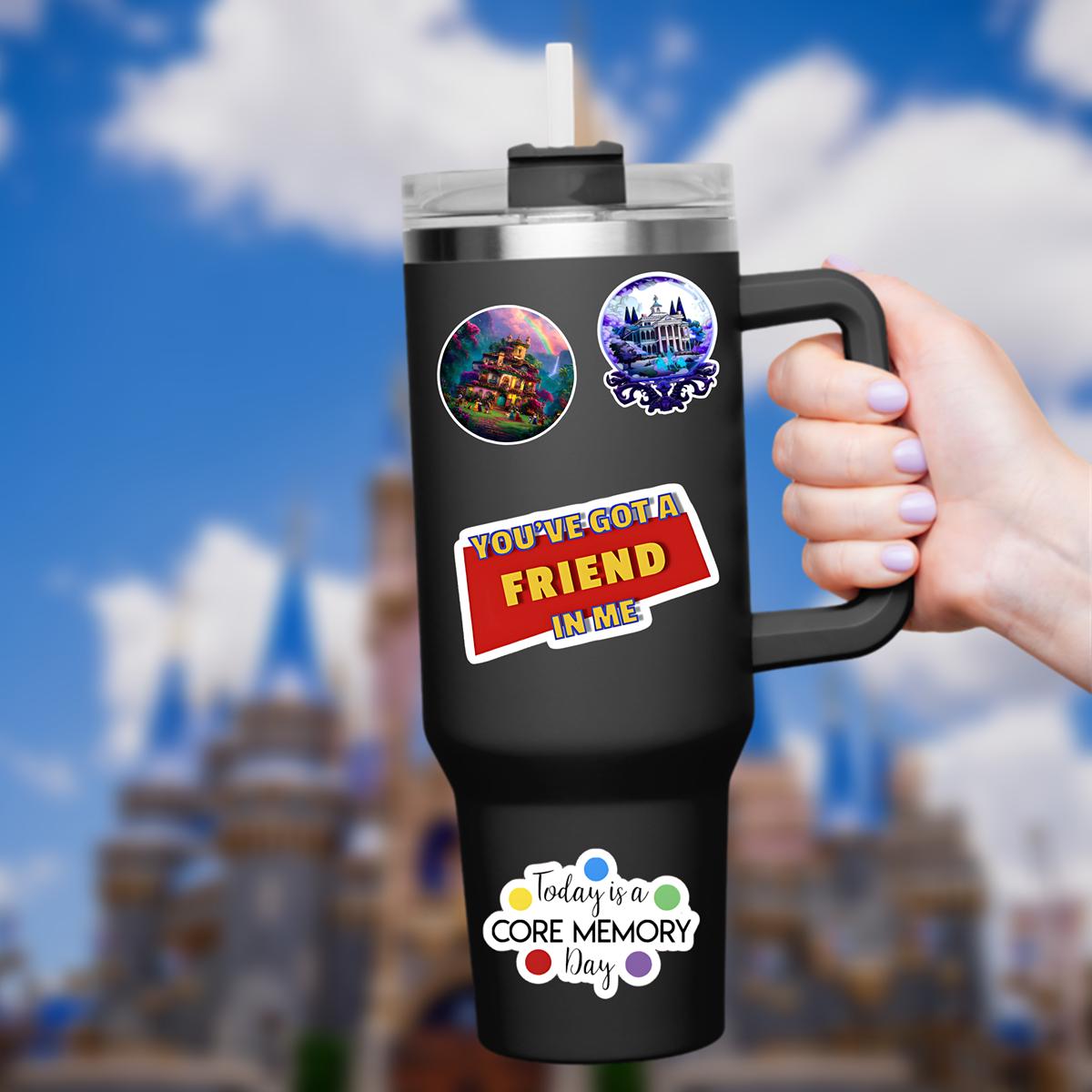Toy Story Buzz Lightyear & Woody Sticker - To Infinity and Beyond