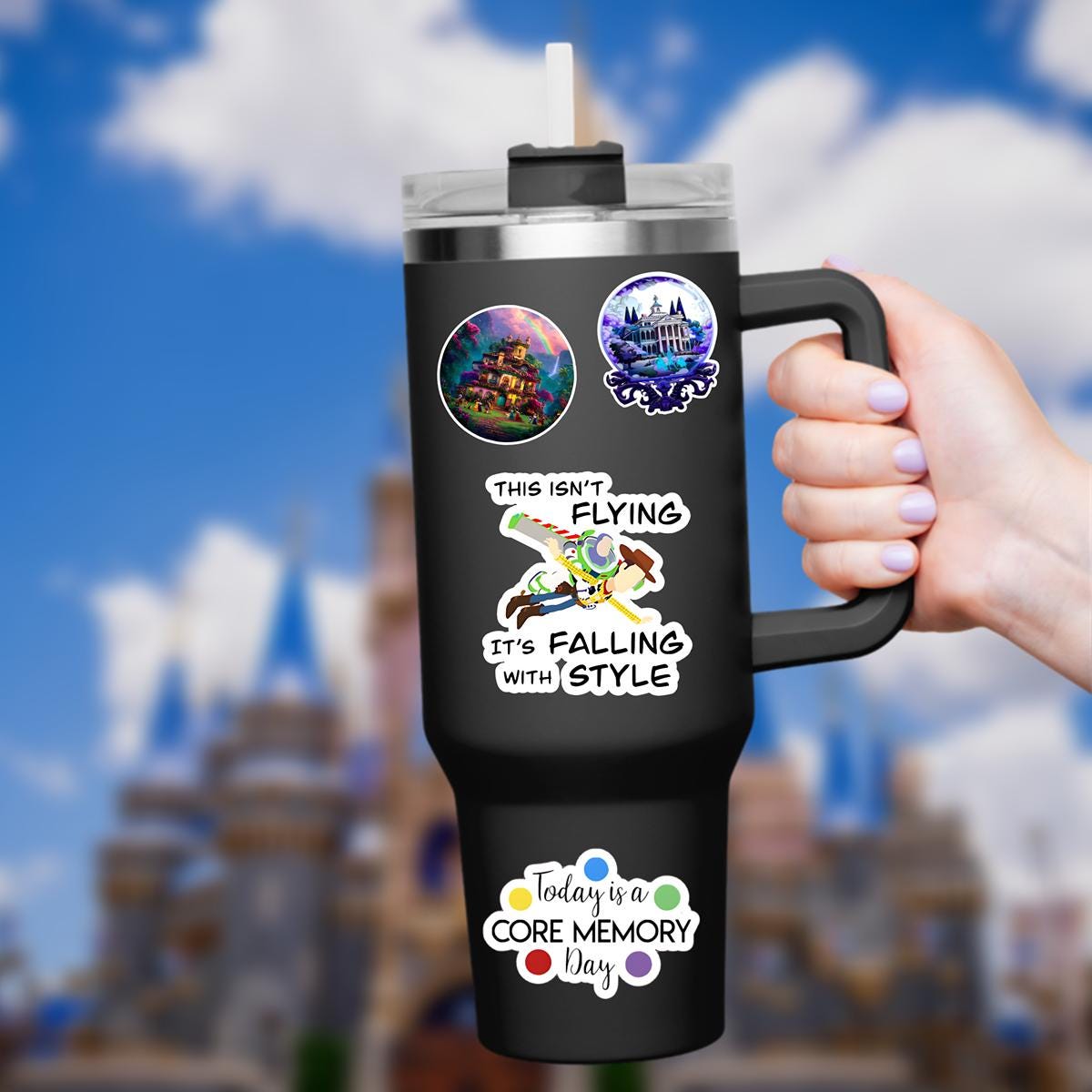 Buzz Lightyear & Woody Sticker: Funny Toy Story Vinyl Decal