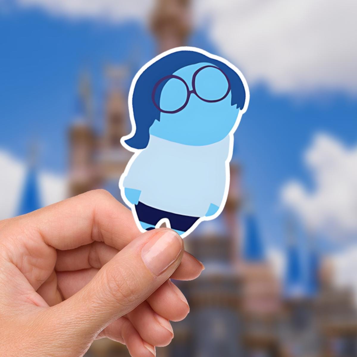 Inside Out Sadness Core Memory Disneyy Laptop Sticker emotion support gifts planner stationery decal water bottle cell Core Memories