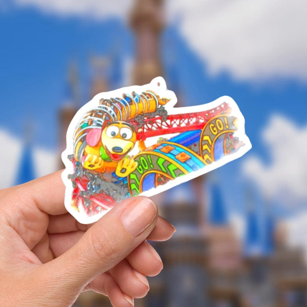 Toy Story Slinky Dog Sticker: Waterproof Vinyl Decal