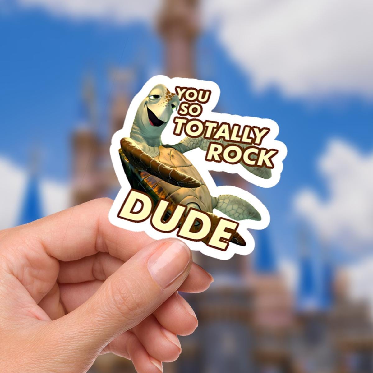 Disney Finding Nemo Just Keep Swimming Waterproof Disney Laptop Stickers/ FindingNemo planner stationery decal water bottle cell phonelogo disney gift, disney presnt, journal stickers, disney stickers, junk journal