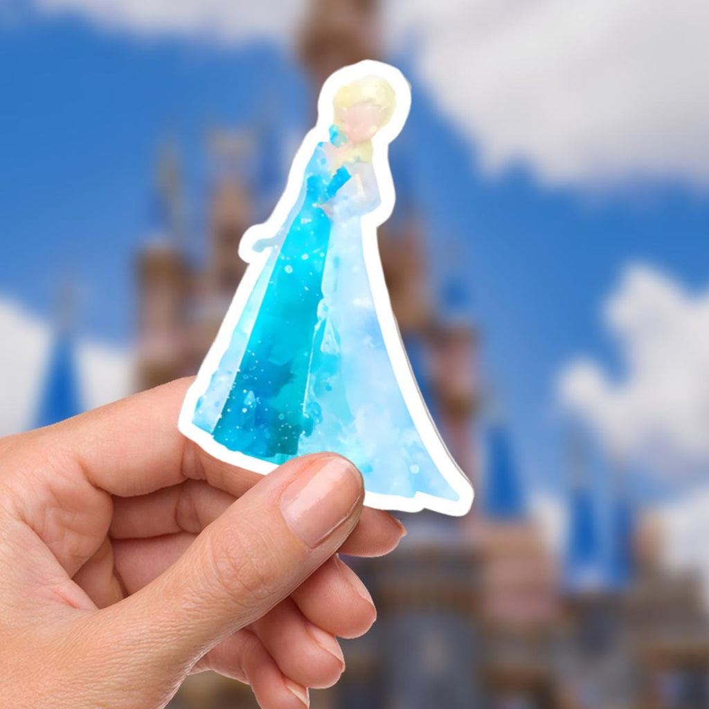 Elsa Frozen, Frozen Waterproof Disney Laptop Stickers Frozen Sven disneymickey mouse planner stationery decal water bottle cell phonelogo