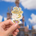 Chip, Beauty And The Beast Disney Gift Disneyy World Sticker Waterproof Disney Laptop, Disneying Theme Park Vacation, Castle Park Mouse