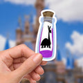 Emperor's Llama Potion  Humor Sticker Hydro Water Bottle Disney Gift Waterproof Disney Laptop, Disneying Theme Park Vacation, Castle Park