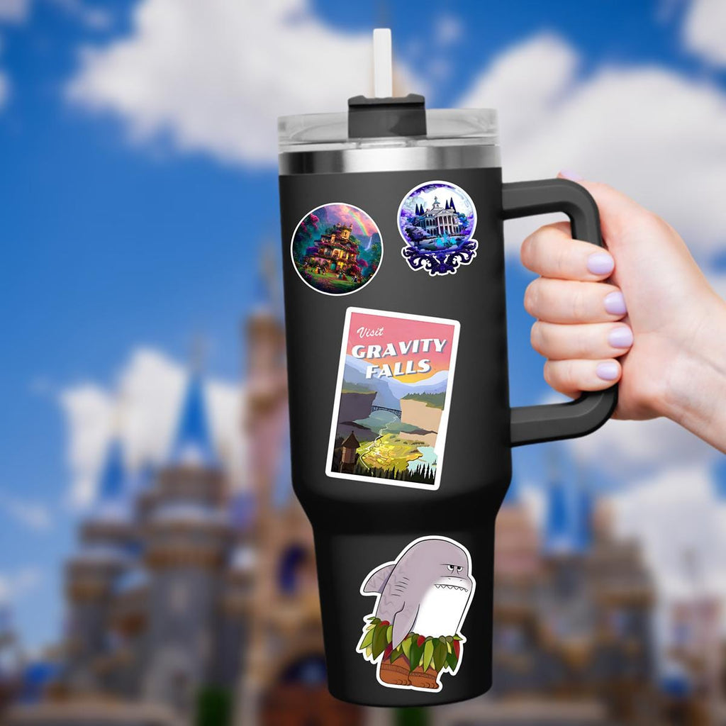 Disney Gravity Falls Sticker: Waterproof Vinyl Decal for Laptop, Water Bottle
