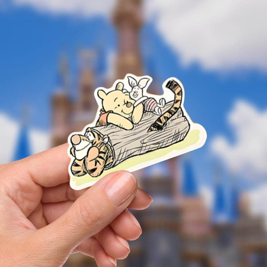 Disney Sticker   Winnie The Pooh Disney Laptop Sticker Positive Affirmation planner stationery decal water bottle cell