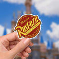 Lightning McQueen Car Sticker: Waterproof Vinyl Decal rust eze
