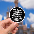 Hocus Pocus Villain Sticker, Funny Theme Park Humor, Waterproof Vinyl