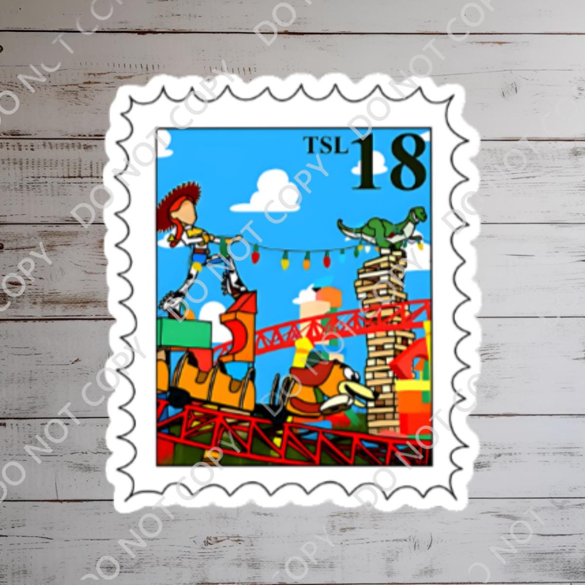 Toy Story Buzz Lightyear Sticker - To Infinity and Beyond