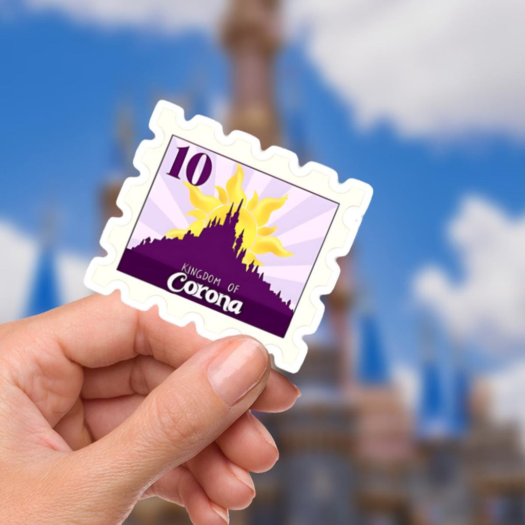 Rapunzel Disneyy Tangled Lantern Waterproof Disney Laptop Stickers Rapunzel Princess affirmation planner stationery decal water bottle cell