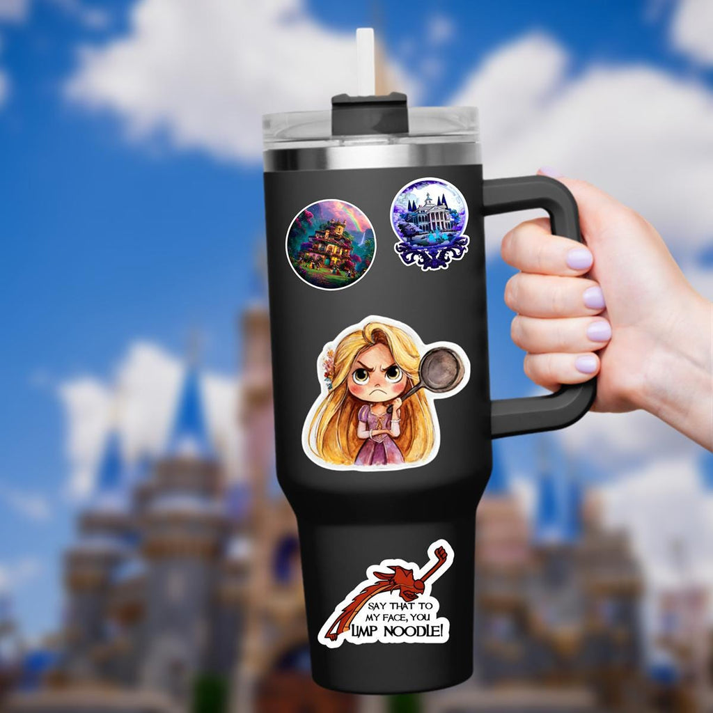 Rapunzel Tangled Lantern Sticker: Waterproof Vinyl Decal