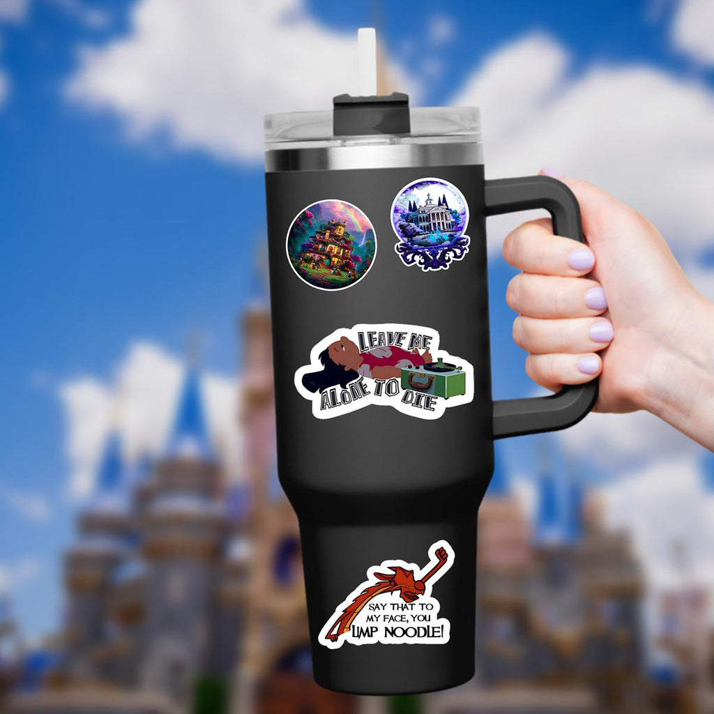 Stitch Ohana Sticker: Waterproof Vinyl Decal for Laptop, Water Bottle