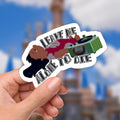 Stitch Ohana Sticker: Waterproof Vinyl Decal for Laptop, Water Bottle