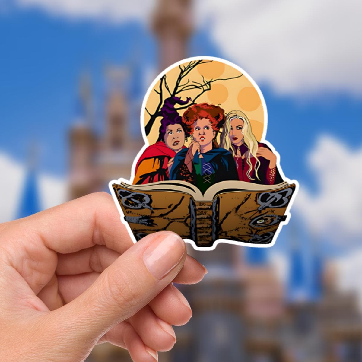 Hocus Pocus Sticker, Sanderson Sisters, Waterproof Vinyl Decal