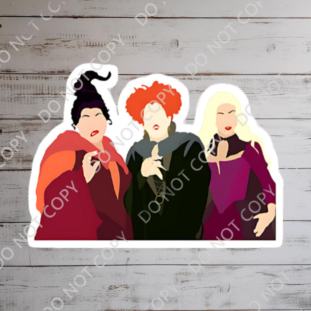 Hocus Pocus Sticker Waterproof Disney Laptop, Pixie Dust Disney Mickey Mouse Disneying Theme Park Vacation, Castle Park Mouse