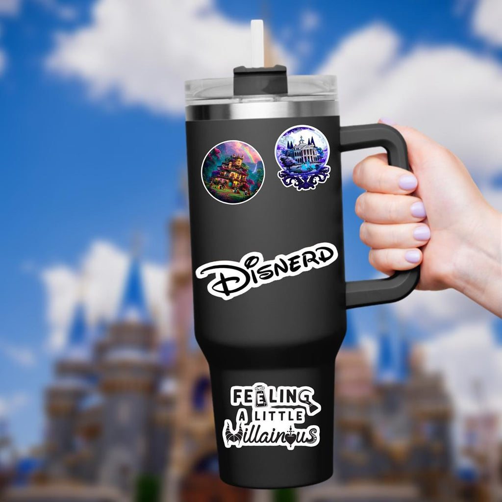 Disney  Humor Funny  Disney Nerd  Disnerd Sticker Waterproof Disney Laptop Stickers planner stationery decal water bottle