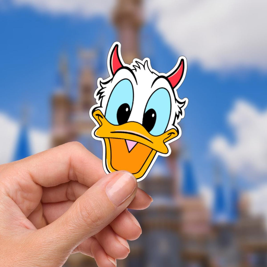 Halloween Mickey Sticker: Waterproof Vinyl Decal for Laptop, Water Bottle