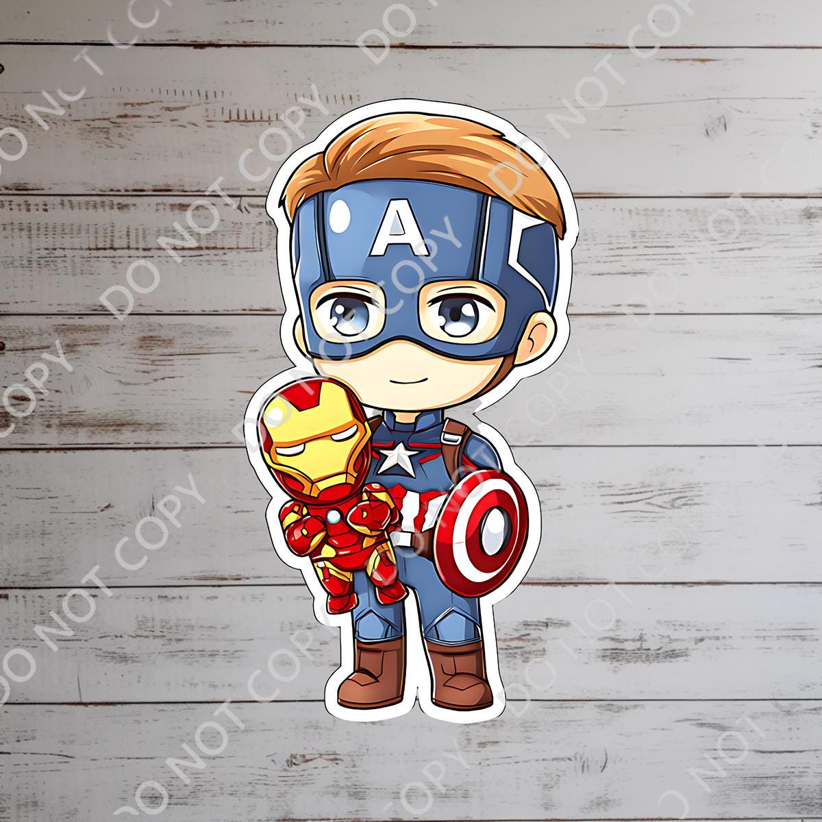 Marvel Captain America Ironman Avengers Gauntlet Sticker Disneyy Waterproof Disney Laptop Stickers, planner stationery decal water bottle