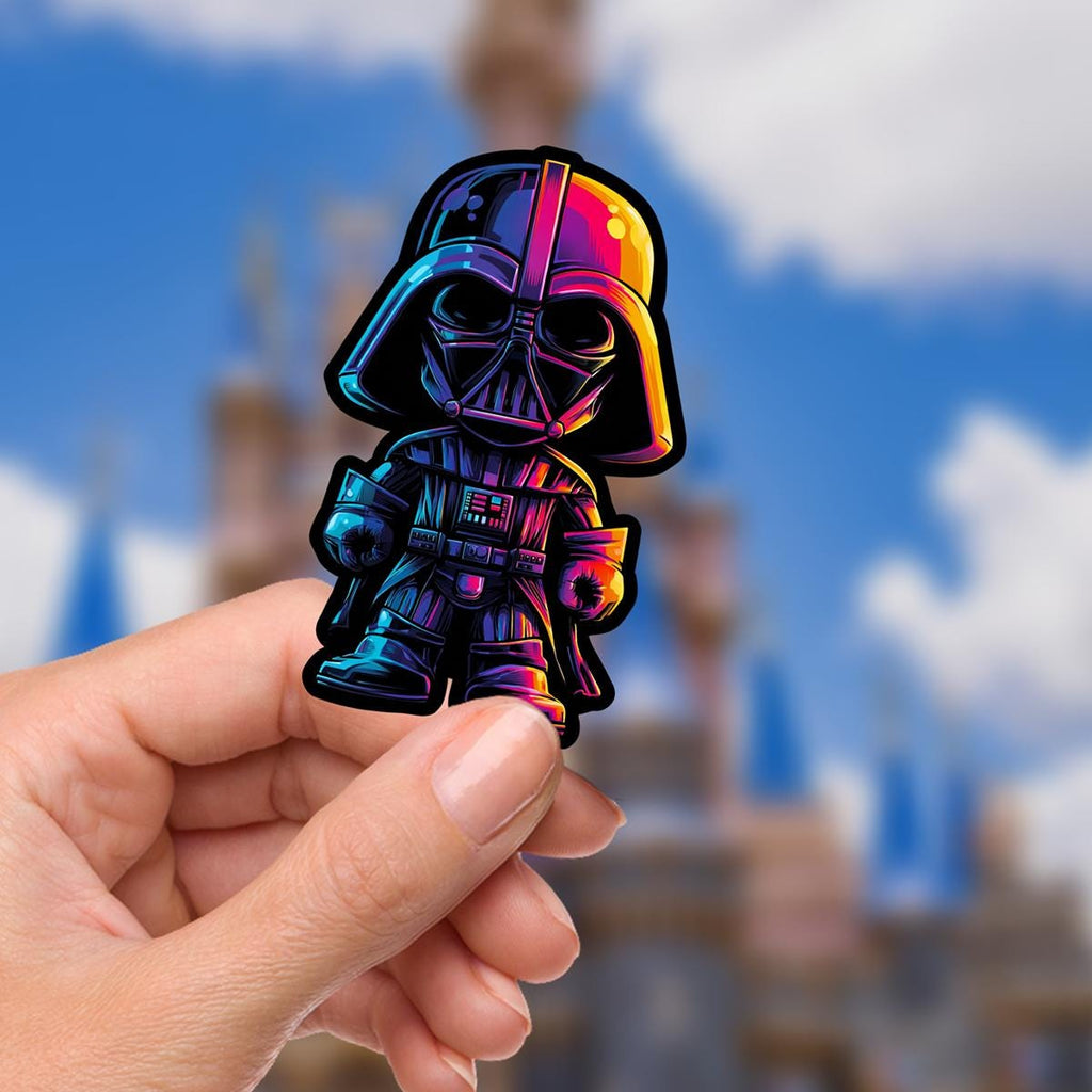 Waterproof Star Wars Vader Vinyl Sticker, Disney, Christmas Gift