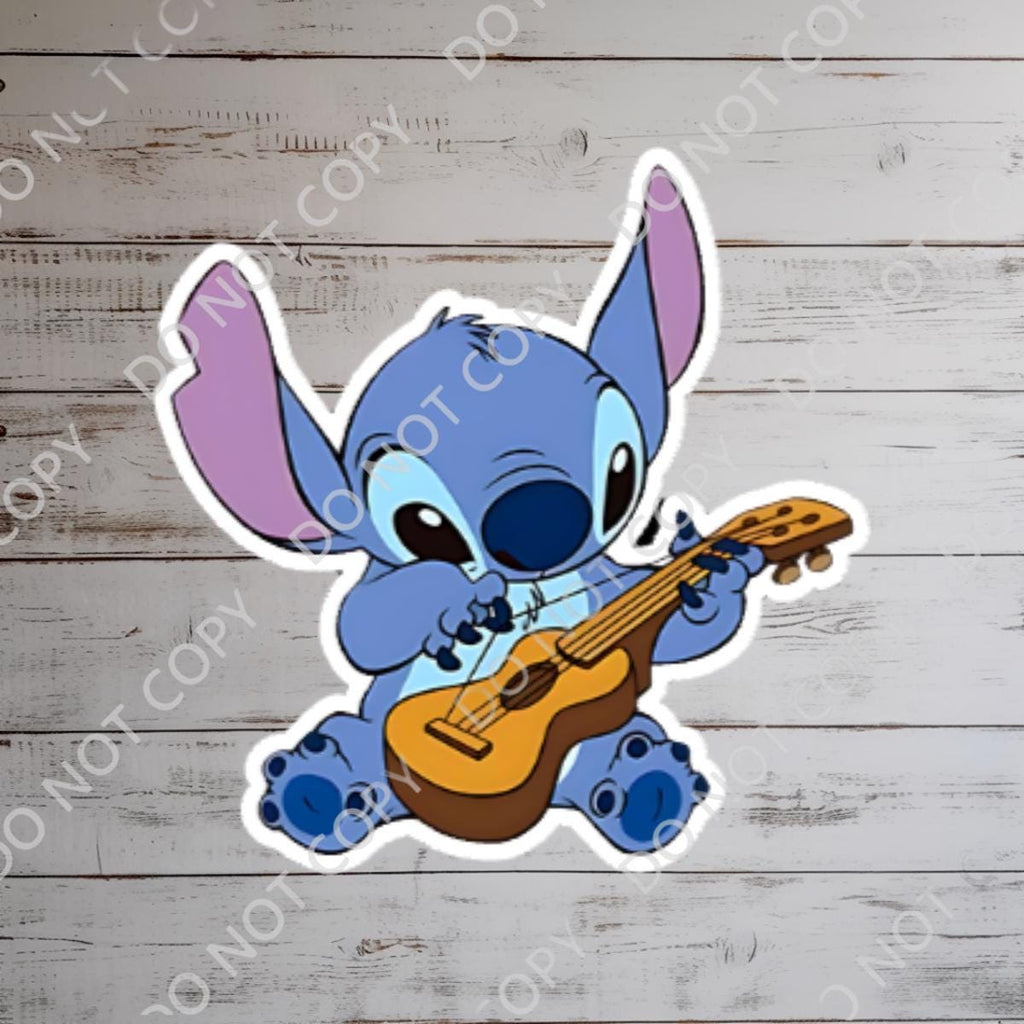 Disney Stitch Waterproof Vinyl Sticker: Lilo and Stitch Ohana Decal