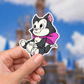 Pinocchio Sticker Figaro Waterproof Disney Laptop, Disneying Theme Park Vacation, Castle Park Mouse
