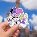Disney Minnie and Daisy Sticker Waterproof Disney Laptop, Disneying Theme Park Vacation, Castle Park Mouse