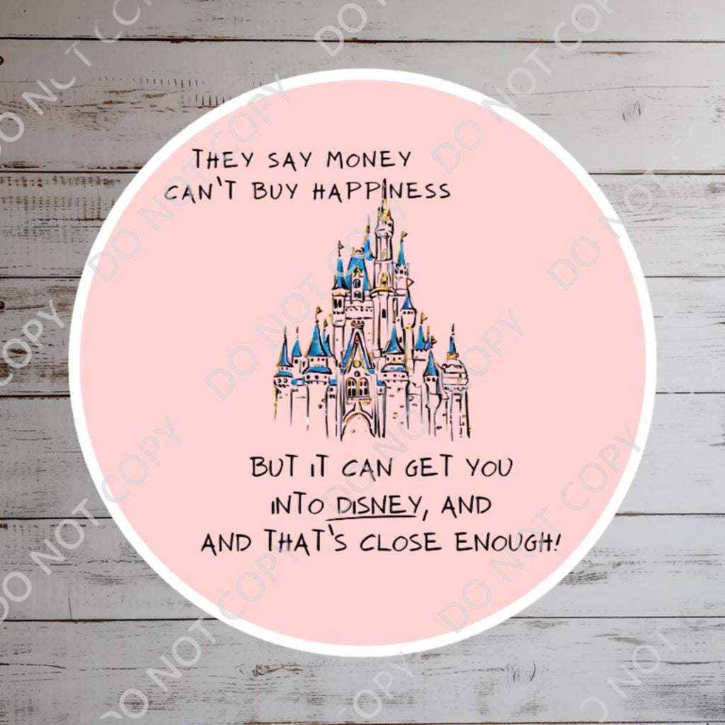 Disneyy Minnie Mouse Happiness Castle Waterproof Disney Laptop Stickers/ Mickey, Minnie planner stationery decal water bottle cell phone