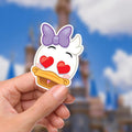 Disneyy Daisy Duck Sticker Waterproof Disney Laptop, Disneying Theme Park Vacation, Castle Park Mouse