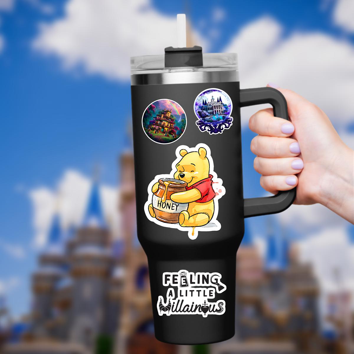 Disney  Winnie The Pooh Disney Laptop Sticker Positive Affirmation planner stationery decal water bottle cell