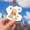 Disneyy Winnie The Pooh Disney Laptop Sticker Positive Affirmation planner stationery decal water bottle cell