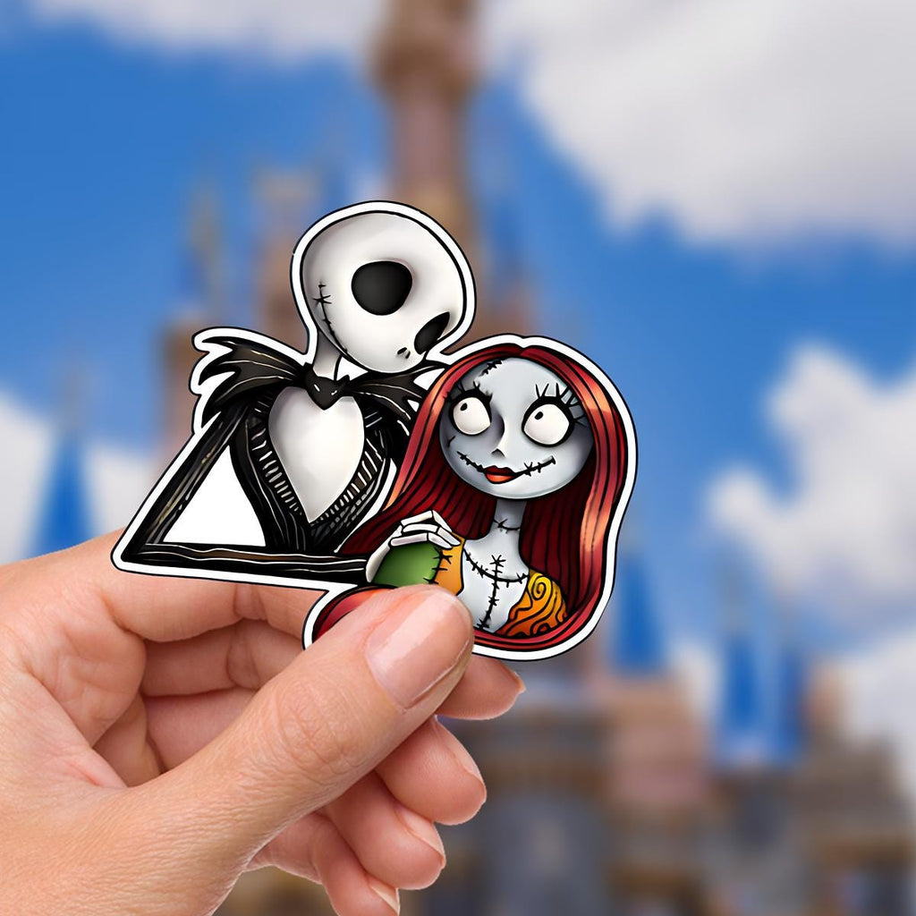 Disney Nightmare Before Christmas Zero Sticker: Waterproof Vinyl Decal for Laptop, Water Bottle