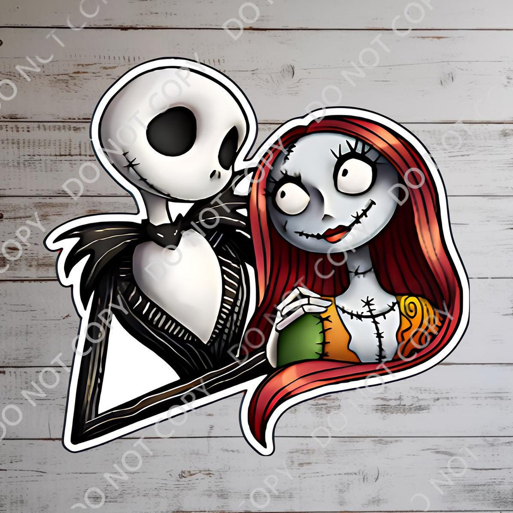 Disney Nightmare Before Christmas Zero Sticker: Waterproof Vinyl Decal for Laptop, Water Bottle