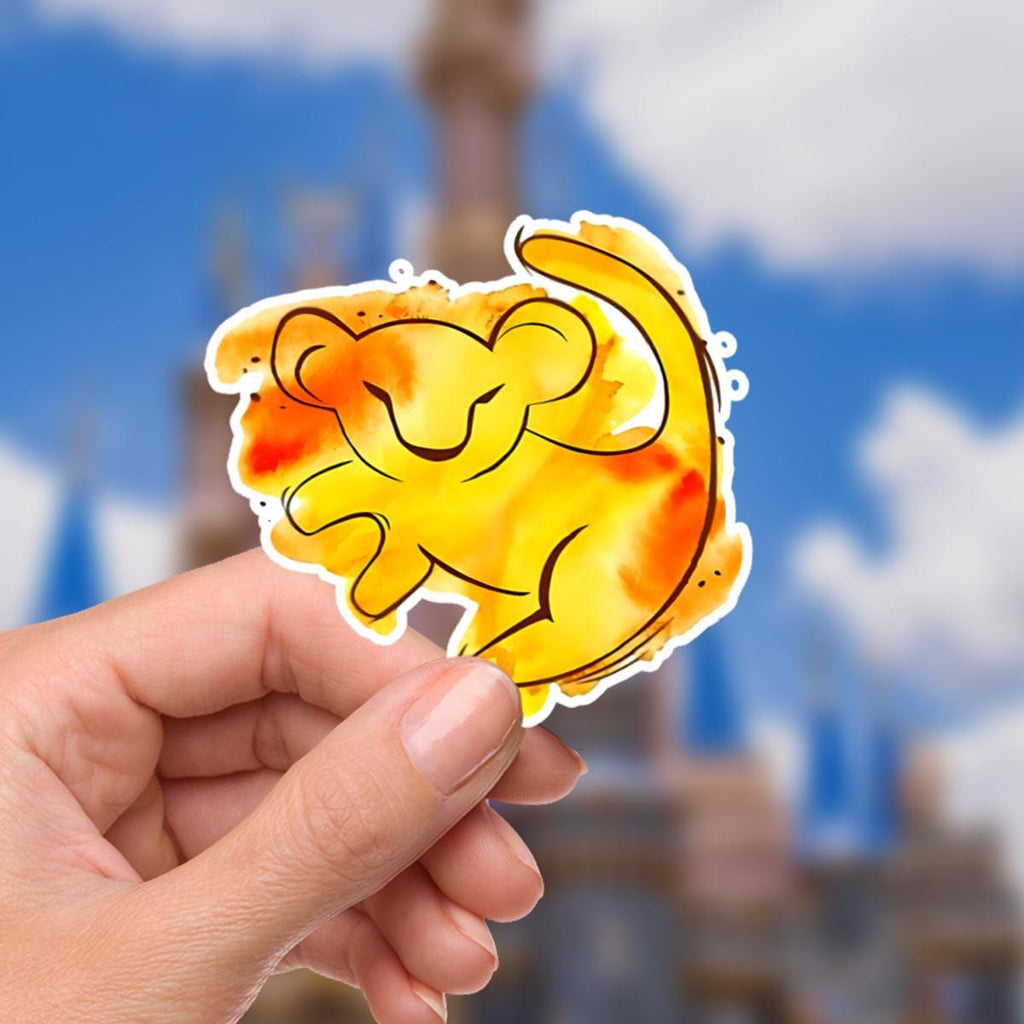 Lion King Hakuna Matata Waterproof Vinyl Sticker  Disney stickers, Disney Decal, Disney, journal stickers, junk journal, Hakuna Matata