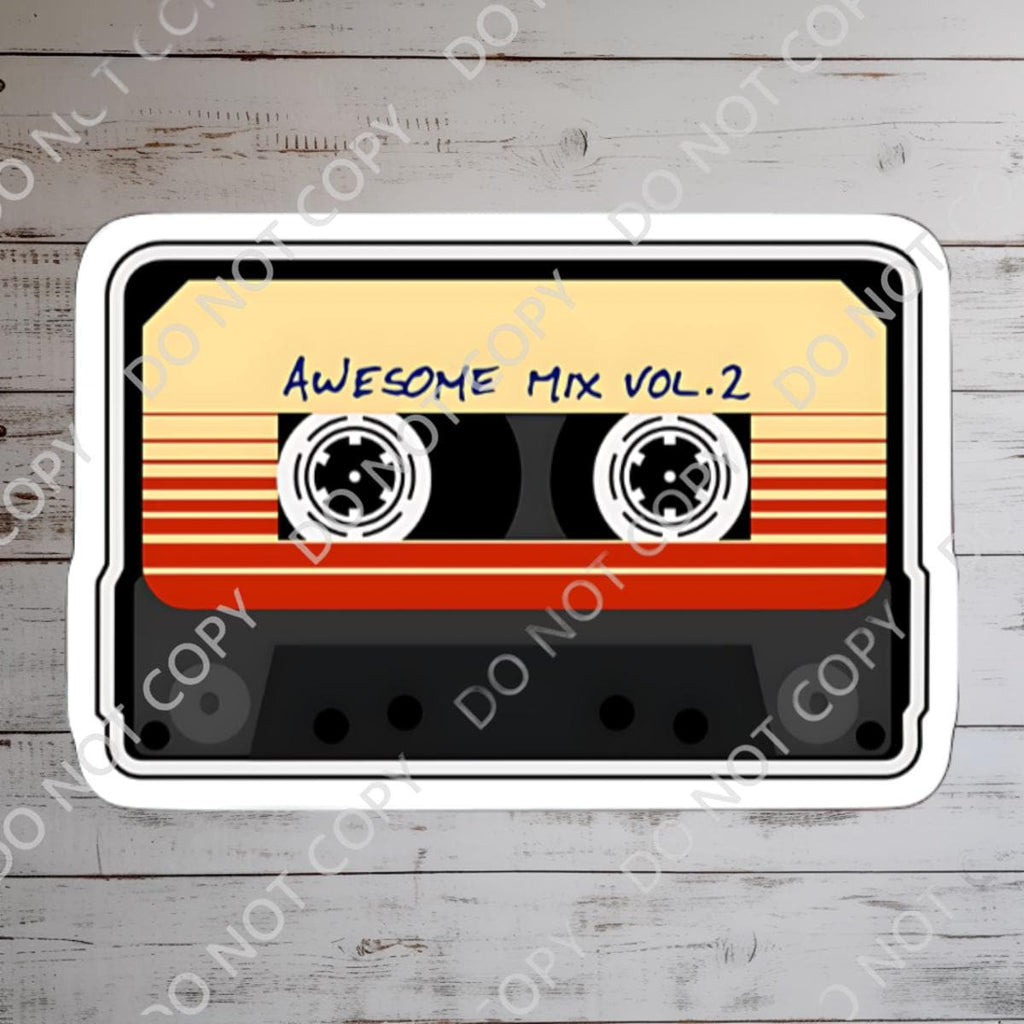 Marvel Disney Guardians of the Galaxy Sticker: Waterproof Vinyl Decal for Laptop, Water Bottle