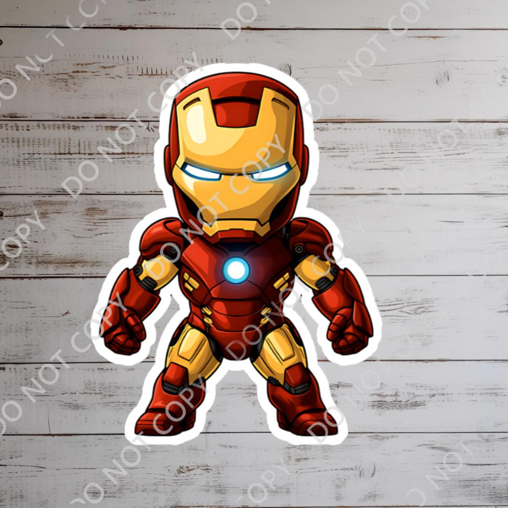 Ironman Avengers Waterproof Marvel Sticker, Laptop, Water Bottle Decal