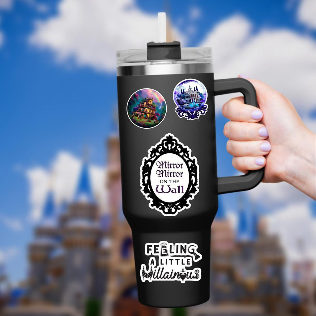 Disneyy Villain Mirror Mirror Snow White Sticker disney villainous Waterproof Disney Laptop, Disneying Water Bottle, Hydro Bottle Vacation