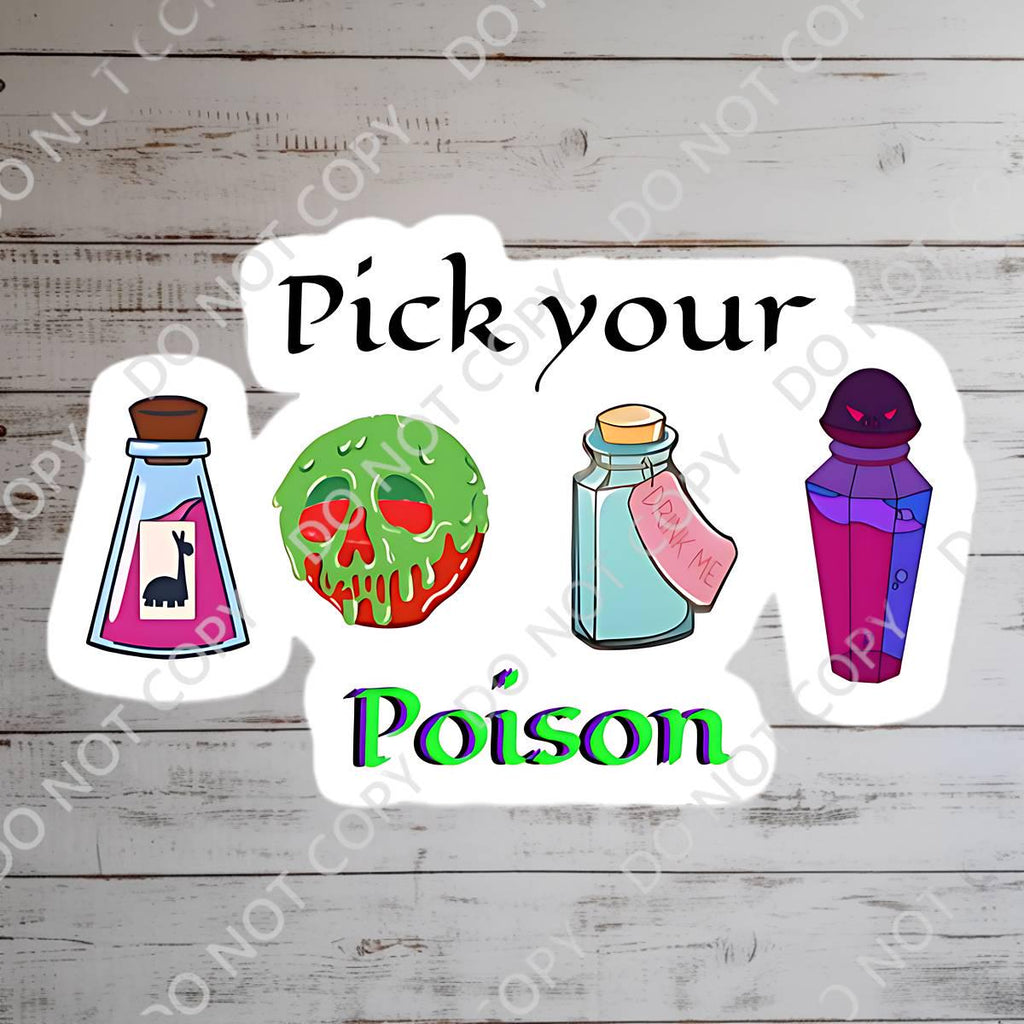Disney Villain Sticker disney villainous Waterproof Disney Laptop, Disneying Water Bottle, Hydro Bottle Theme Park Vacation, Castle Park