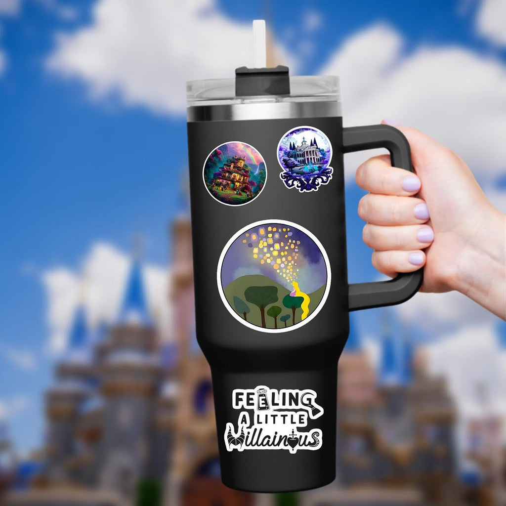 Rapunzel Tangled Lantern Sticker: Waterproof Vinyl Decal