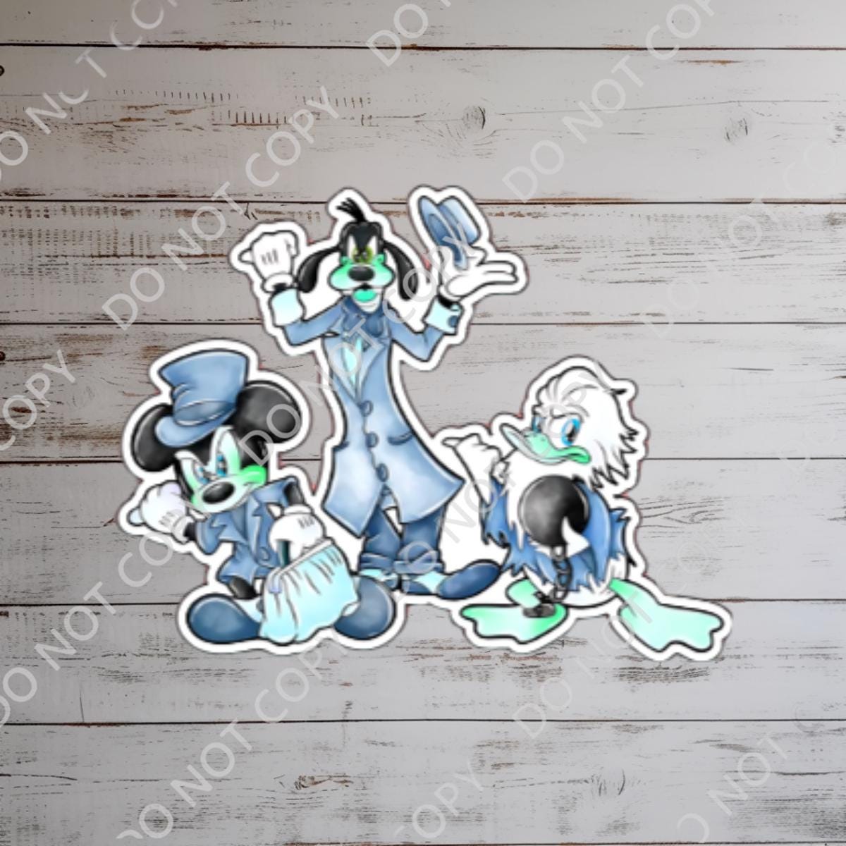 Haunted Mansion Sticker: Waterproof Vinyl Decal for Laptop, Water Bottle