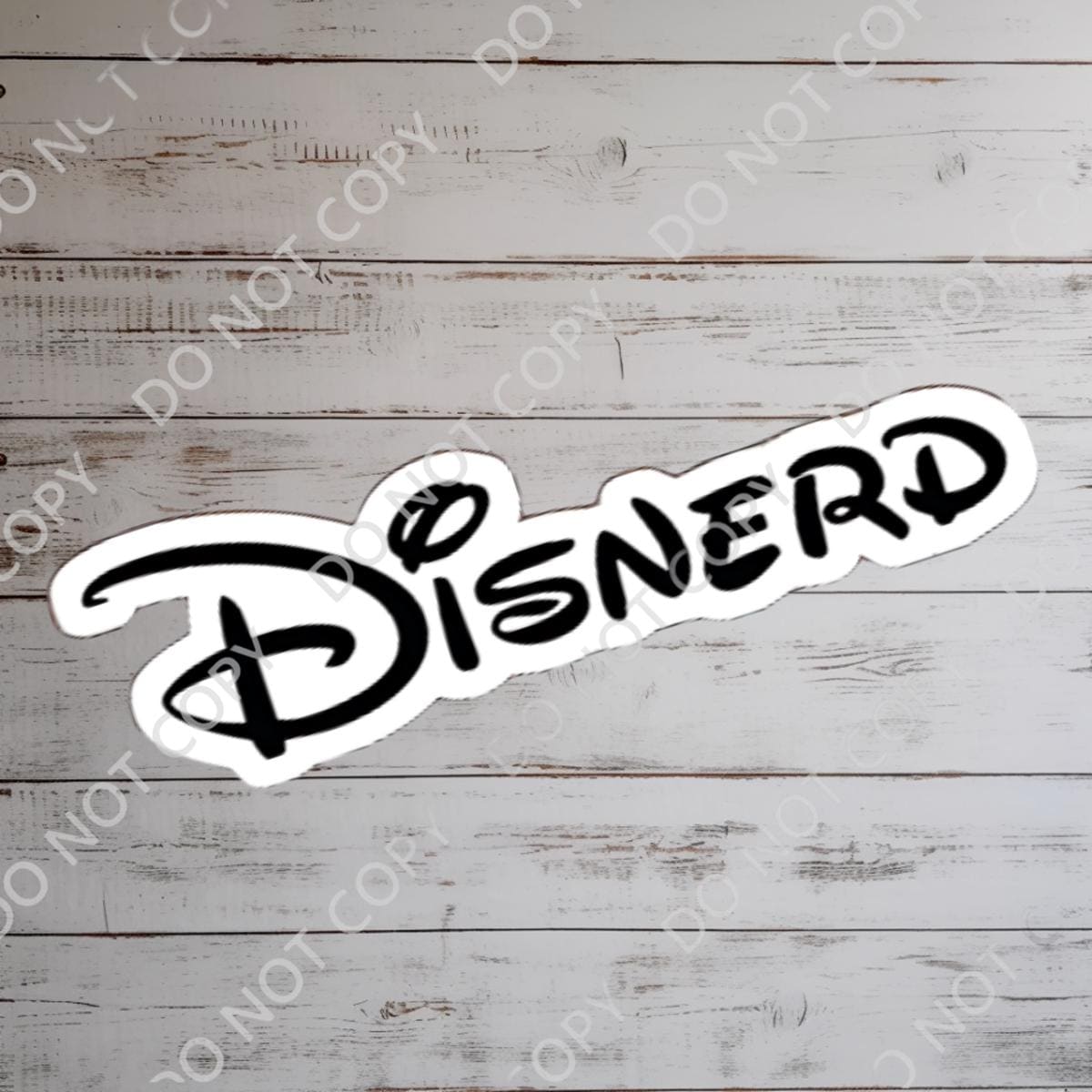 Disney  Humor Funny  Disney Nerd  Disnerd Sticker Waterproof Disney Laptop Stickers planner stationery decal water bottle
