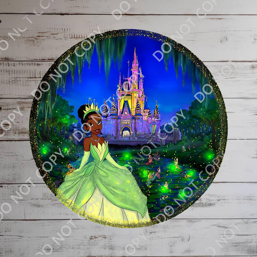 Tiana Princess and the Frog Sticker: Waterproof Vinyl Decal