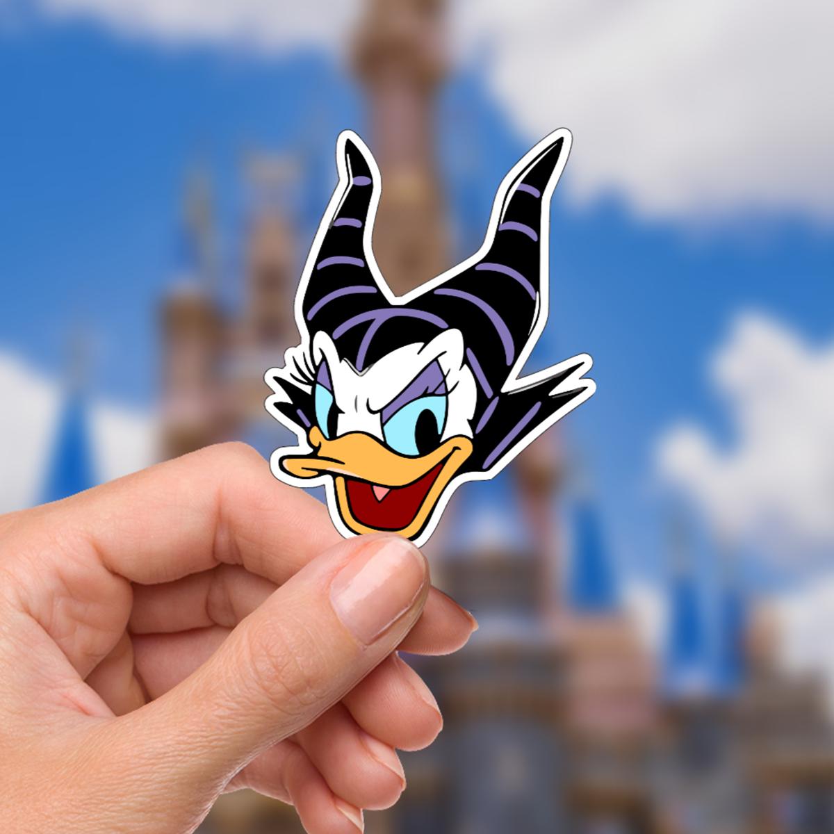 Disneyy Villain Maleficent Sticker Disney Humor villainous Waterproof Disney Laptop, Disneying Water Bottle Hydro Bottle Theme Park Vacation